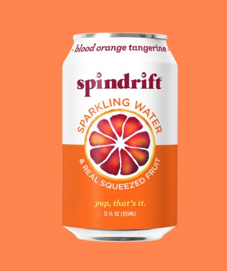 Blood Orange Tangerine Sparkling Water