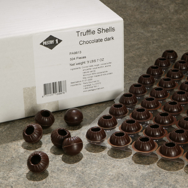 Thumb pastry 1 dark chocolate truffle shells 00560
